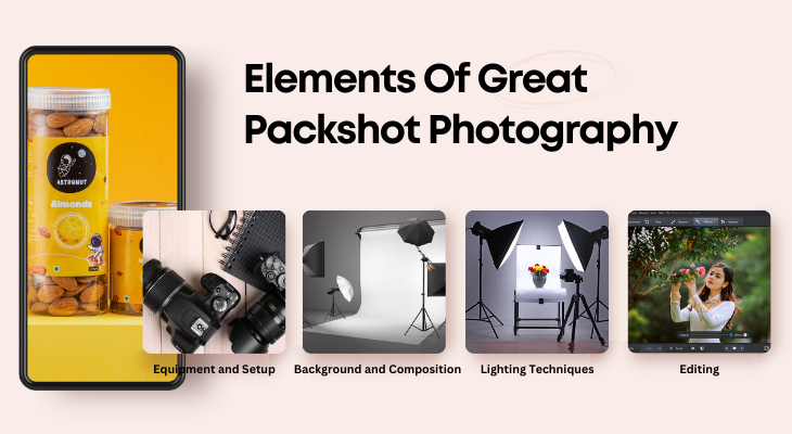 Best packshot photography that showcases the beauty and visibility of the product with techniques.